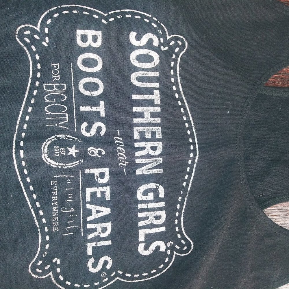 XL Next Level Black "Southern Girls Wear" Tank
